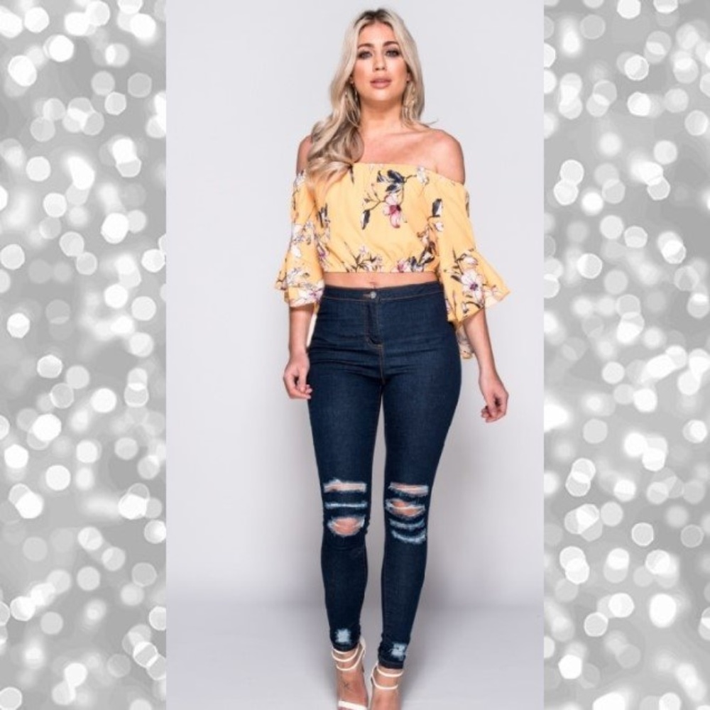 Distressed Jeggings
